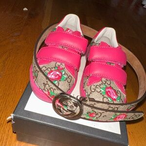 Gucci shoes & belt